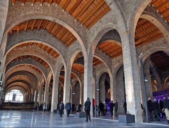 Es podria dir que la gran fàbrica de la revolució industrial medieval va ser les Drassanes.  J.RAMOS