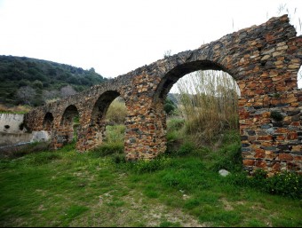 L'origen d'aquest aqüeducte podria remuntar-se a l'època romana. QUIM PUIG