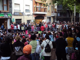 Trobada musical en valencià a Ibi l'any 2011. EL PUNT AVUI