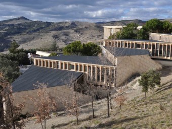 Edificis de l'escola Mare de Déu de Vallivana de Morella. EL PUNT AVUI