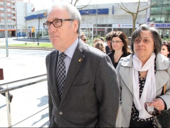 Josep Poblet va declarar com a imputat el mes d'abril als jutjats de Reus JUDIT FERNÀNDEZ