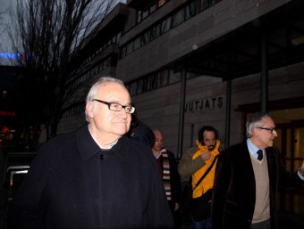 Josep Prat va ser detingut a casa seva el febrer de l'any passat i deixat en llibertat després de declarar davant el jutge que instrueix la causa. ACN