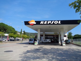 La gasolinera Repsol atracada TURA SOLER