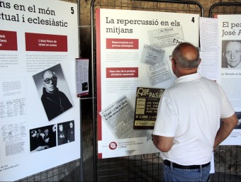 L'exposició a Cuixà rememora les declaracions de l'abat Escarré a ‘Le Monde' ACN