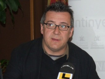 Joan Gilabert és el portaveu de Compromís Vall d'Albaida. EL PUNT AVUI