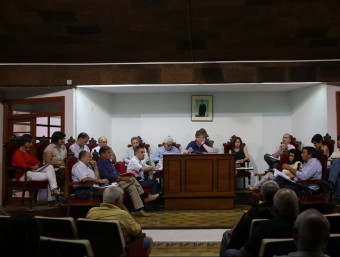 Sessió plenària de l'Ajuntament de l'Alcúdia. EL PUNT AVUI