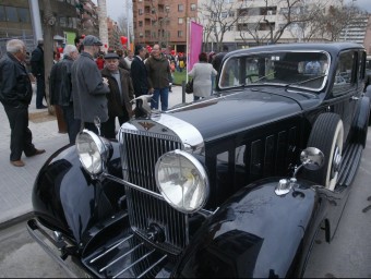 Un model de la companyia automobilística catalana de luxe Hispano-Suïssa.  ARXIU /GABRIEL MASSANA