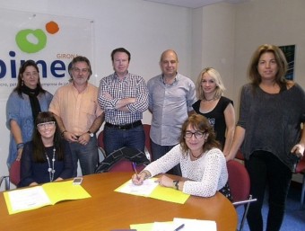 El consell de Girona de PIMEC Comerç van reunir-se i van tractar aquest projecte urbanístic. EL PUNT AVUI