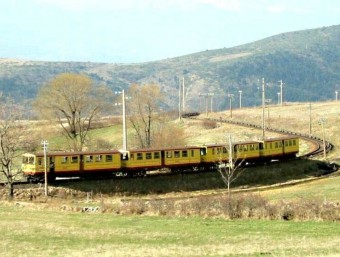 El Tren Groc, en una imatge d'arxiu.