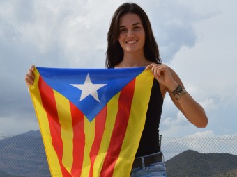 Helena Boada , a favor de la independència de Catalunya PLATAFORMA PRO SELECCIONS ESPORTIVES CATALANES