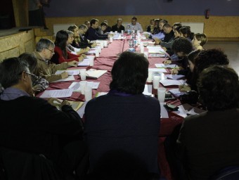 La primera reunió de la comissió es va fer al Casino de Terrassa Nostra ACN