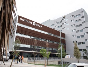 Façana de l'Hospital Quirón Barcelona, integrat dins del primer grup hospitalari espanyol nascut de la fusió entre IDC Salut i el grup Quiron.  ARXIU / ORIOL DURAN