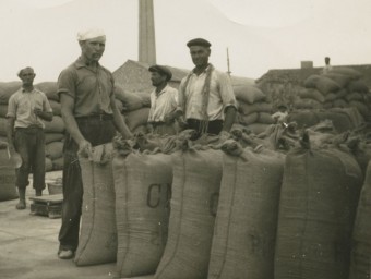 Camàlics de l'arròs, en una de les fotografies que integren l'exposició EL PUNT AVUI