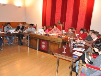 Sessió plenària de l'Ajuntament de Morella. EL PUNT AVUI
