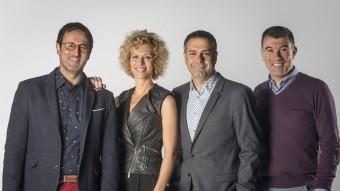 Xavier Graset, Màbel Martí, Toni Clapés i Pep Plaza són les cares del nou concurs de la cadena catalana. TV3