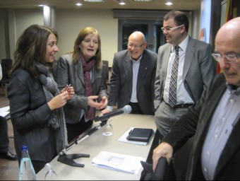 Els alcaldes vallesans estan satisfets que la Diputació estigui disposada a ajudar F. POLO