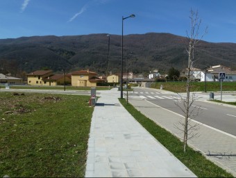 Una vista de la urbanització del Pla de Bastons, objecte de la polèmica judicial. J.C