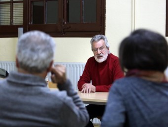Pere Zanuy, de la plataforma cívica que demana la revisió del cas Puig Antich. J.F. / FOTO: J.C. / ICONNA