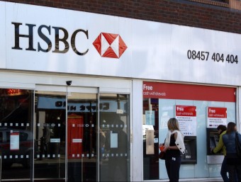 Una sucursal del banc HSBC, a Londres ACN