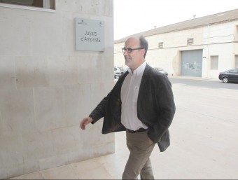 L'alcalde d'Alcanar va declarar al jutjat d'Amposta el passat octubre. J.FERNÁNDEZ/ARXIU