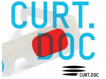 Un dels logos que han definit el Festival Curt.doc ARXIU