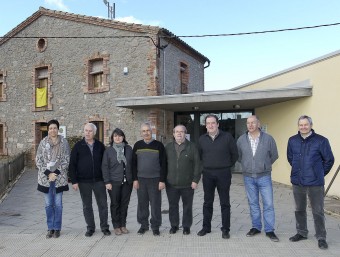 Vuit alcaldes dels 13 municipis que formen el Lluçanès es van reunir ahir dimecres a la seu del Consorci JORDI PUIG