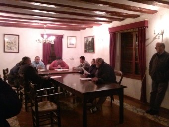 Sessió plenària de l'Ajuntament de Penàguila. B. SILVESTRE