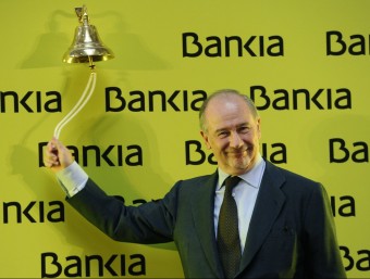 Les targetes opaques de Bankia, un cas clar d'ús indegut.  AFP