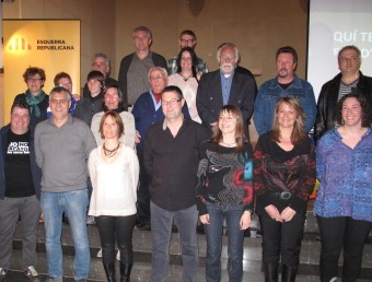 La candidatura d'ERC a Castelló EL PUNT AVUI