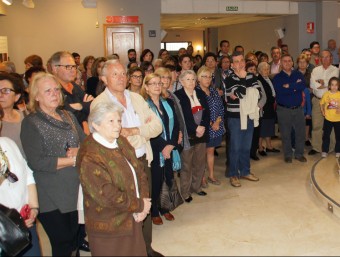 Algunes de les persones assistents a l'acte de presentació. EL PUNT AVUI