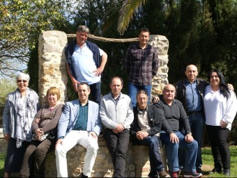 Els membres de la llista d'“El nostre poble”, que es presentarà a les municipals a Torroella de Fluvià EPA