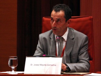 Josep Mayola, administrador de Servitransfer, aquest dilluns al Parlament ACN