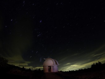 Imatge exterior de l'Observatori d'Ares dels Oms. CEDIDA UNIVERSITAT DE VALÈNCIA