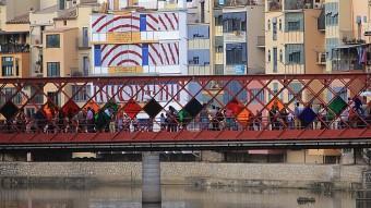 El riu Onyar de Girona PRENDRÀ MÉS PROTAGONISME EN L'EDICIÓ D'AQUEST 2015 DE GIRONA, TEMPS DE FLORS MANEL LLADÓ