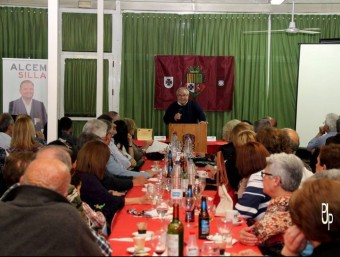 Imatge del sopar homenatge dels socialistes de Silla. CEDIDA - PSPV-PSOE