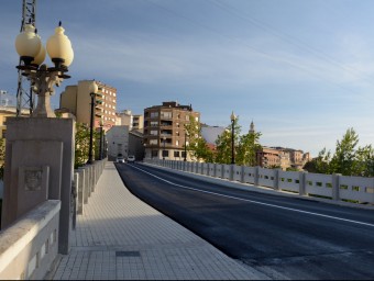Pont de Sant Jordi a la vila de Bocairent. B. SILVESTRE