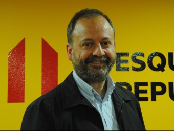 Carles Vega, cap de llista d'ERC-Avancem a la Paeria. J.Tort