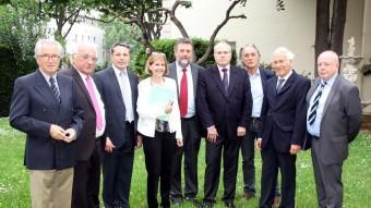 Alcaldes catalans del nord i del sud que participen en el projecte ACN