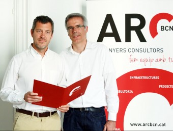 Narcís Armengol i Enric Ros.  ANDREU PUIG