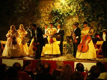 Imatge d'arxiu d'un concert del Festival Castell de Santa Florentina de Canet. T.M