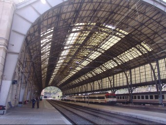 Estació de tren de Portbou, una de les estacions claus en l'espai català transfronterer O.M