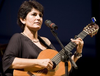Eva Dénia en concert. EL PUNT AVUI