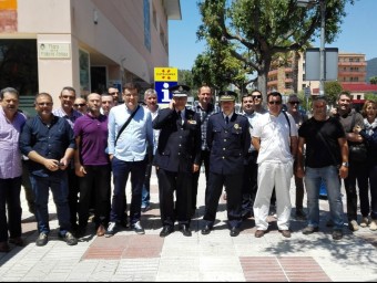 Caps de policia local es van reunir ahir a Tossa per tractar la nova llei. TURA SOLER