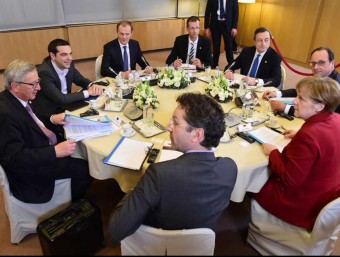 Alexis Tsipras, que va participar en la reunió el 19 de març, demana comprensió a Brussel·les.  ARXIU
