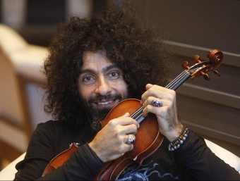 El violinista armeni Ara Malikian, un dels plats forts del festival de Caldes. O.DURAN