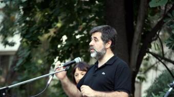Jordi Sànchez, ahir a Tortosa en l'inici de la campanya ‘On tot comença' ACN