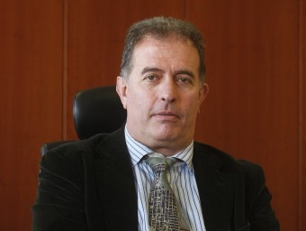 Joan Callau és l'alcalde i responsable de l'àrea d'alcaldia. ORIOL DURAN