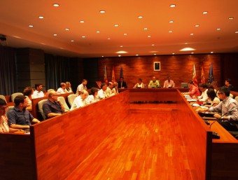 Sala de Plens de l'Ajuntament de Torrent. ESCORCOLL