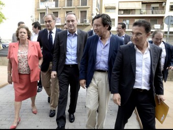 Junta Directiva del PP valencià l'agost de 2012. ARXIU - EL PUNT AVUI