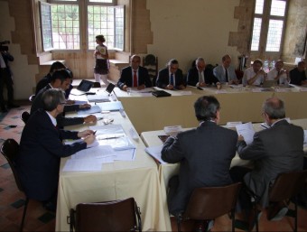 Una anterior reunió dels rectors de la Xarxa Vives. EL PUNT AVUI